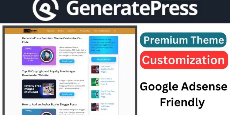 GeneratePress Theme Customization Using Custom CSS