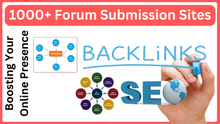 1000+ Forum Submission Sites List | Boost Your Traffic